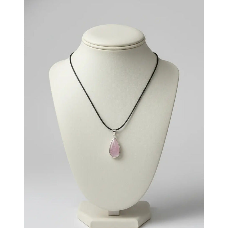 Dije de Cuarzo Rosa