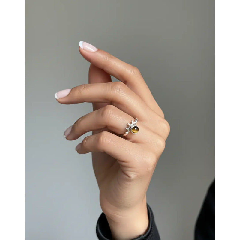 Anillo Ojo De Tigre
