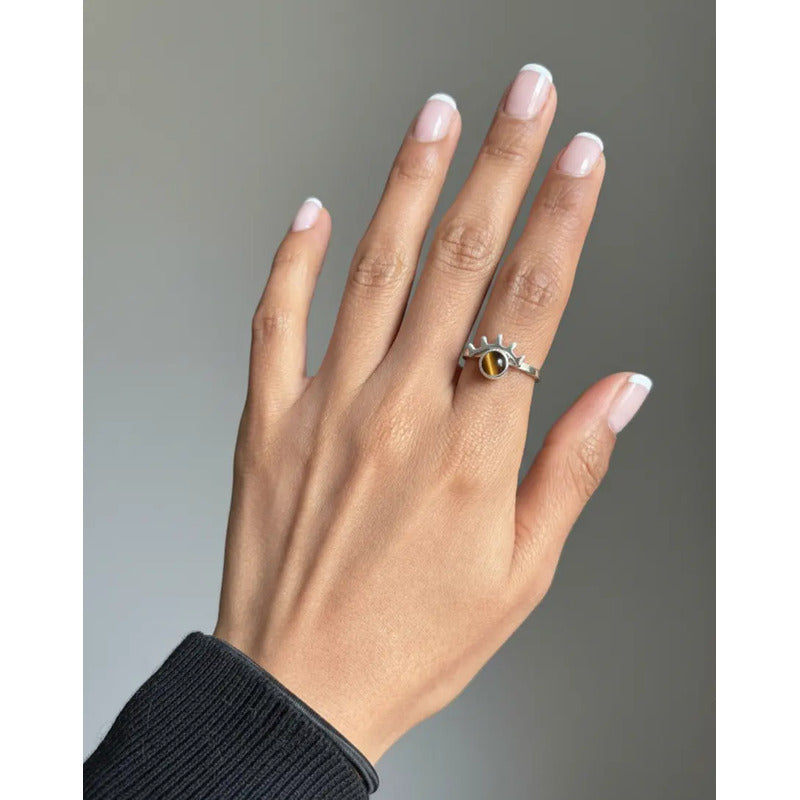 Anillo Ojo De Tigre