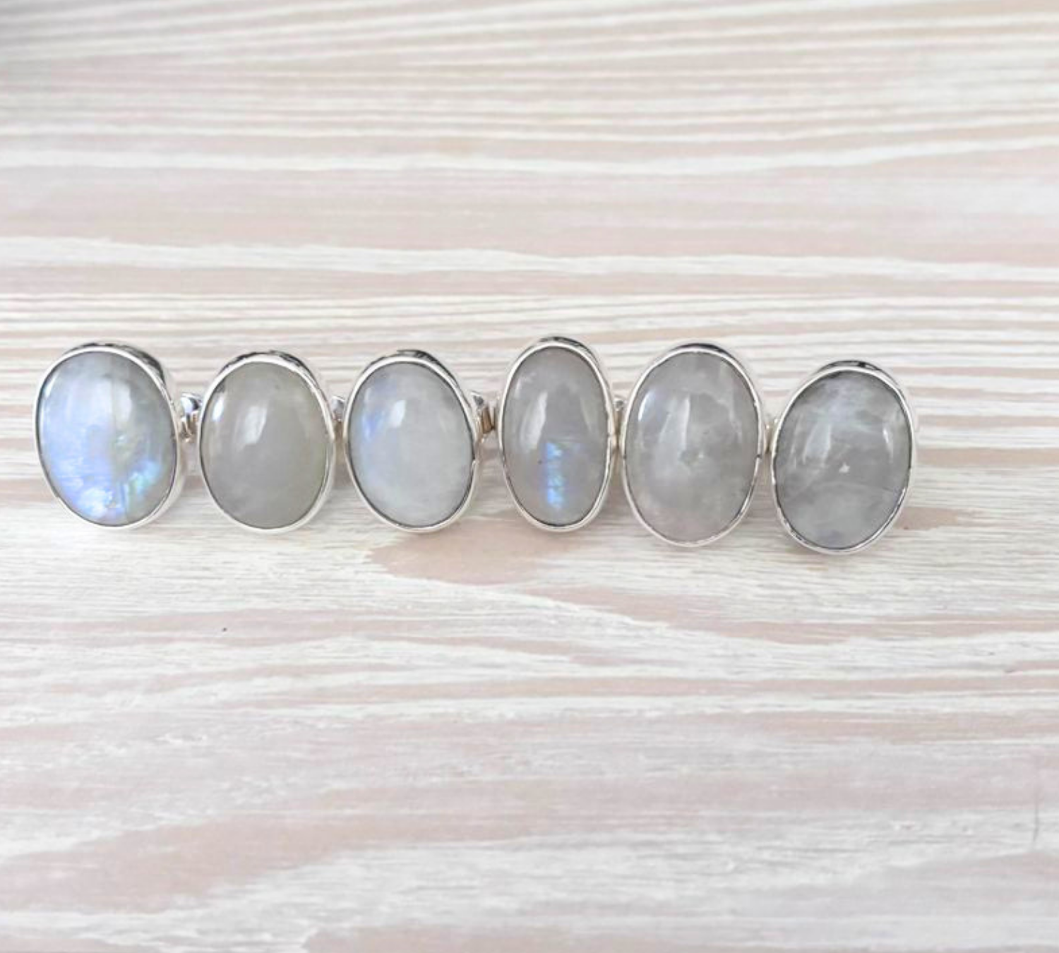 Anillo Oval Piedra Luna