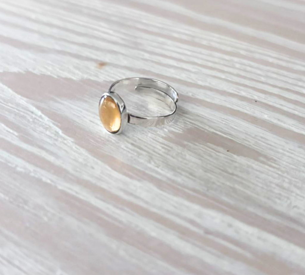 Anillo Citrino