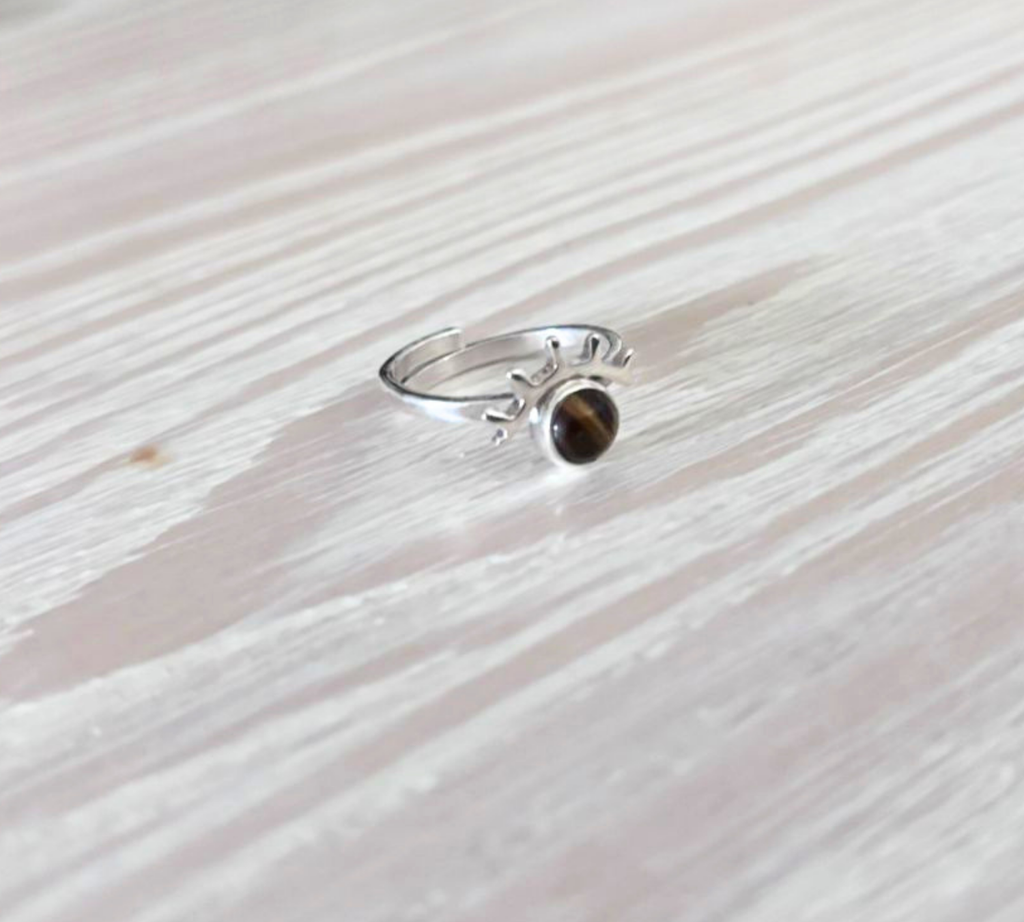 Anillo Ojo De Tigre