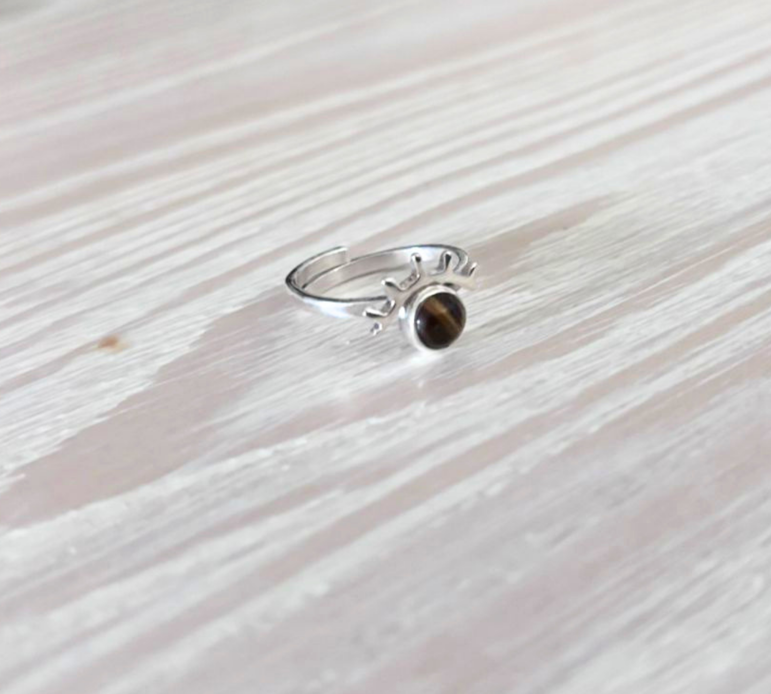 Anillo Ojo De Tigre