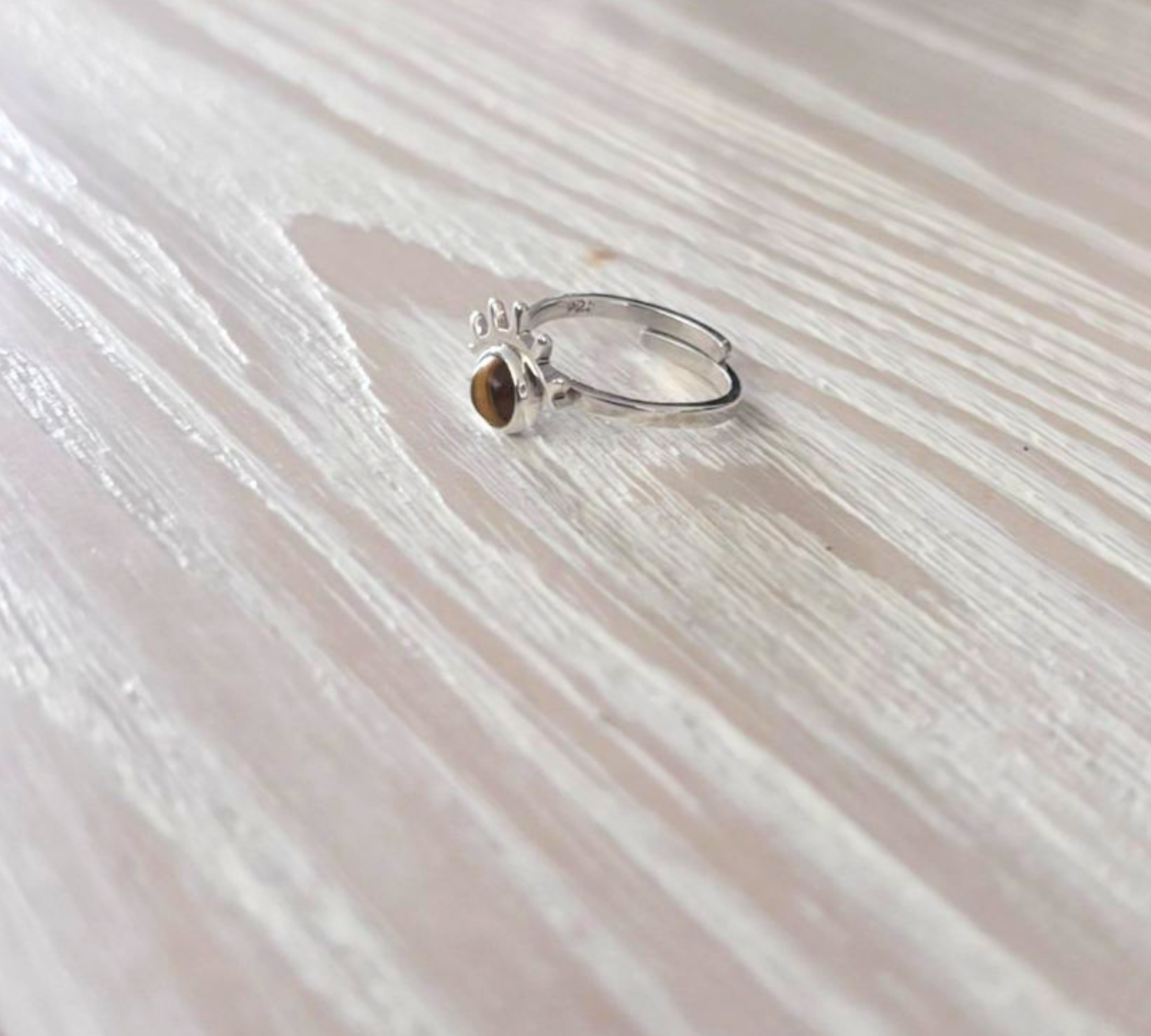 Anillo Ojo De Tigre